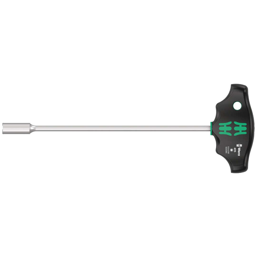 Wera 495 Quergriff-Steckschlüsselschraubendreher, 8 x 230 mm