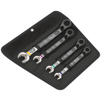 Wera 6001 Joker Switch 4 Imperial Set 1 Maul-Ringratschenschlüssel-Satz, zöllig, 4-tlg.