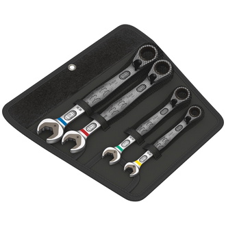 Wera 6001 Joker Switch 4 Set 1 Maul-Ringratschenschlüssel-Satz, 4-tlg.