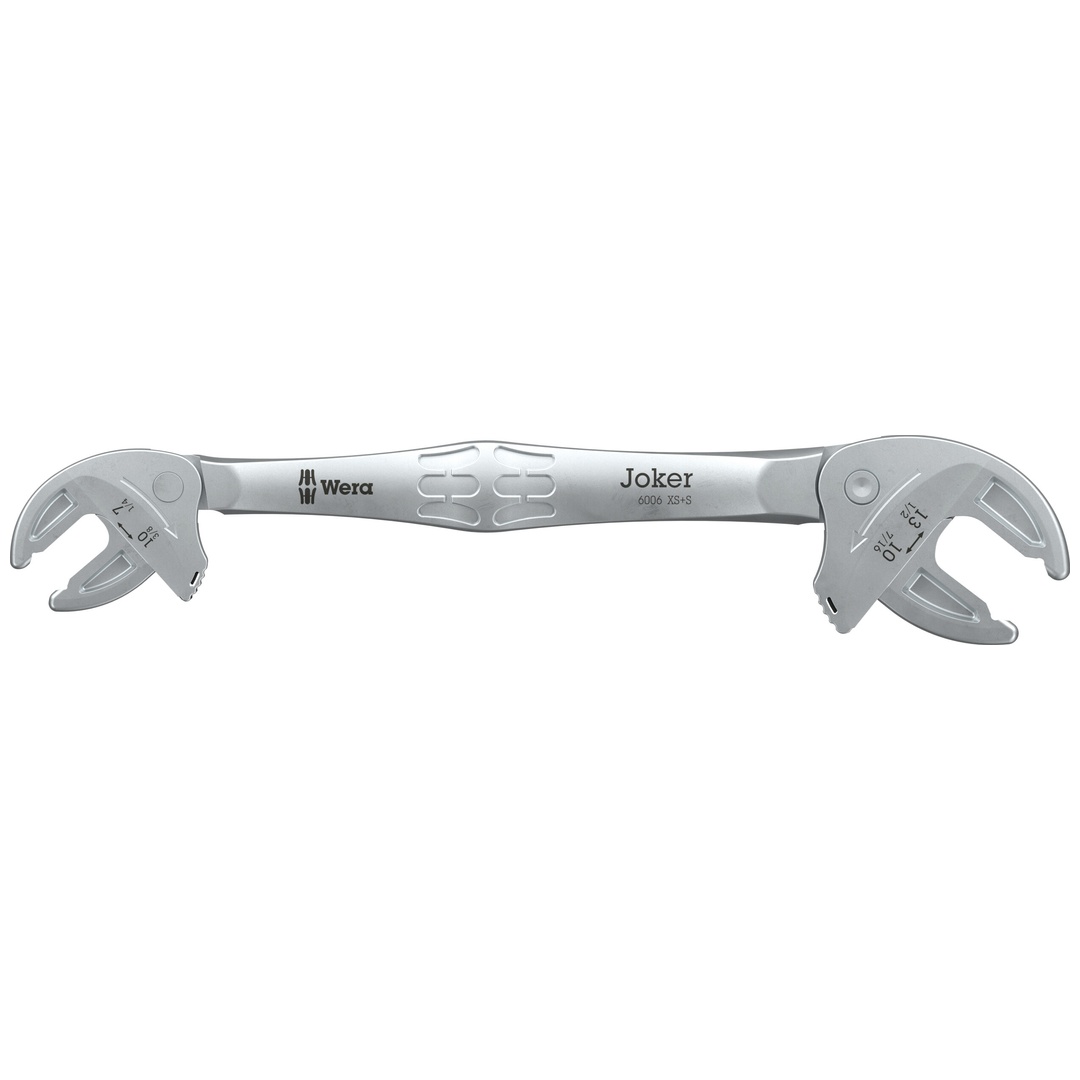 Wera 6006 Joker XS/S Selbstjustierender Doppelmaulschlüssel, 7-10 x 1/4-3/8