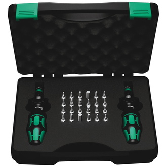 Wera 7440/41 Kraftform Drehmomentschraubendreher-Satz 0,3-3,0 Nm, 26-tlg.