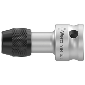 Wera 784 B 3/8"-Verbindungsteile mit Wera-Schnellwechselfutter, 784 B/1 x 1/4" x 43 mm