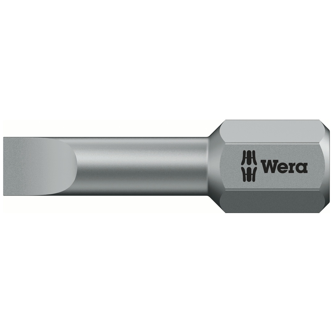 Wera 800/1 TZ Bits, 1,2 x 6,5 x 25 mm