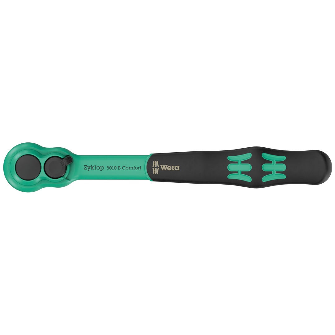 Wera 8010 B Zyklop Comfort Knarre, mit Umschalthebel, mit 3/8-Antrieb