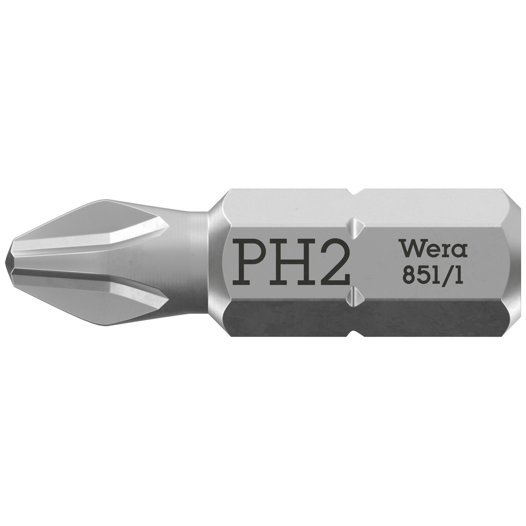 Wera 851/1 Z Bits, PH 2 x 25 mm