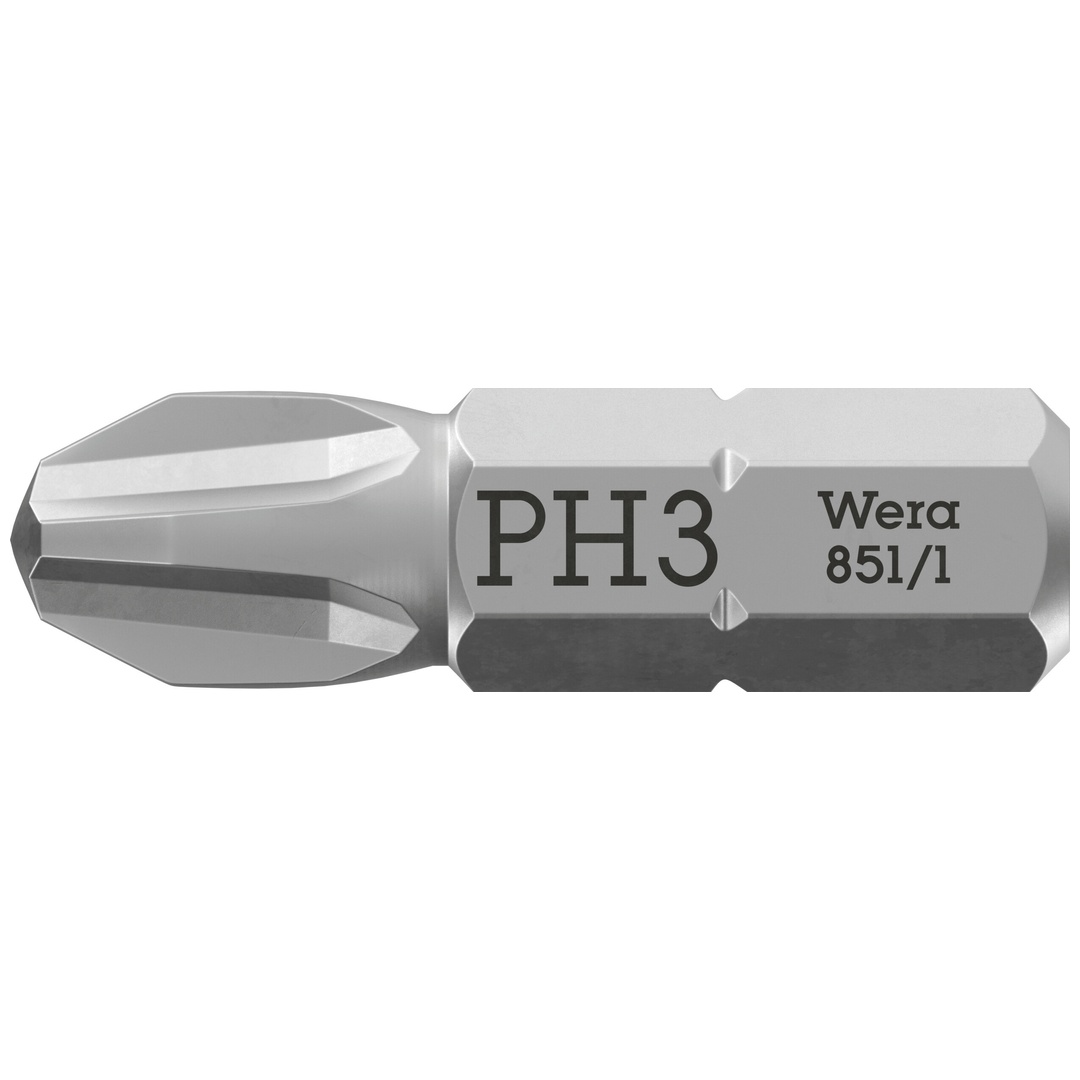 Wera 851/1 Z Bits, PH 3 x 25 mm