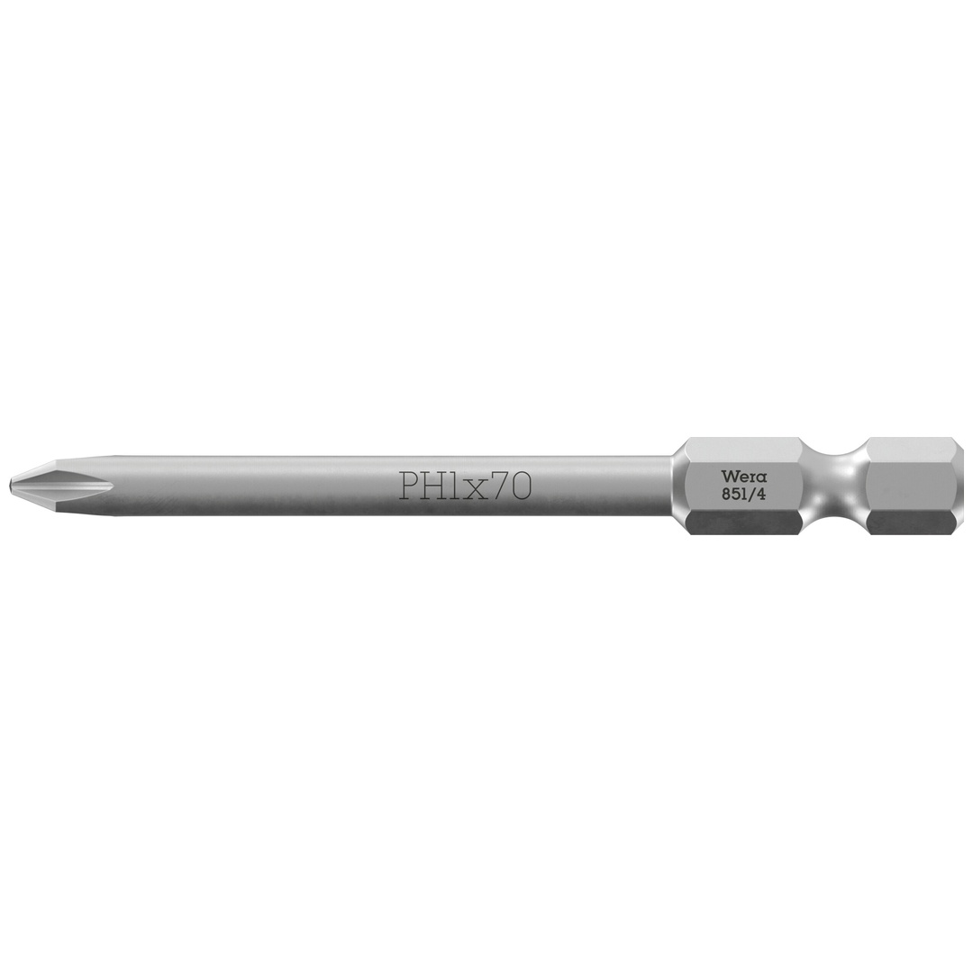 Wera 851/4 Z Bits, PH 1 x 70 mm