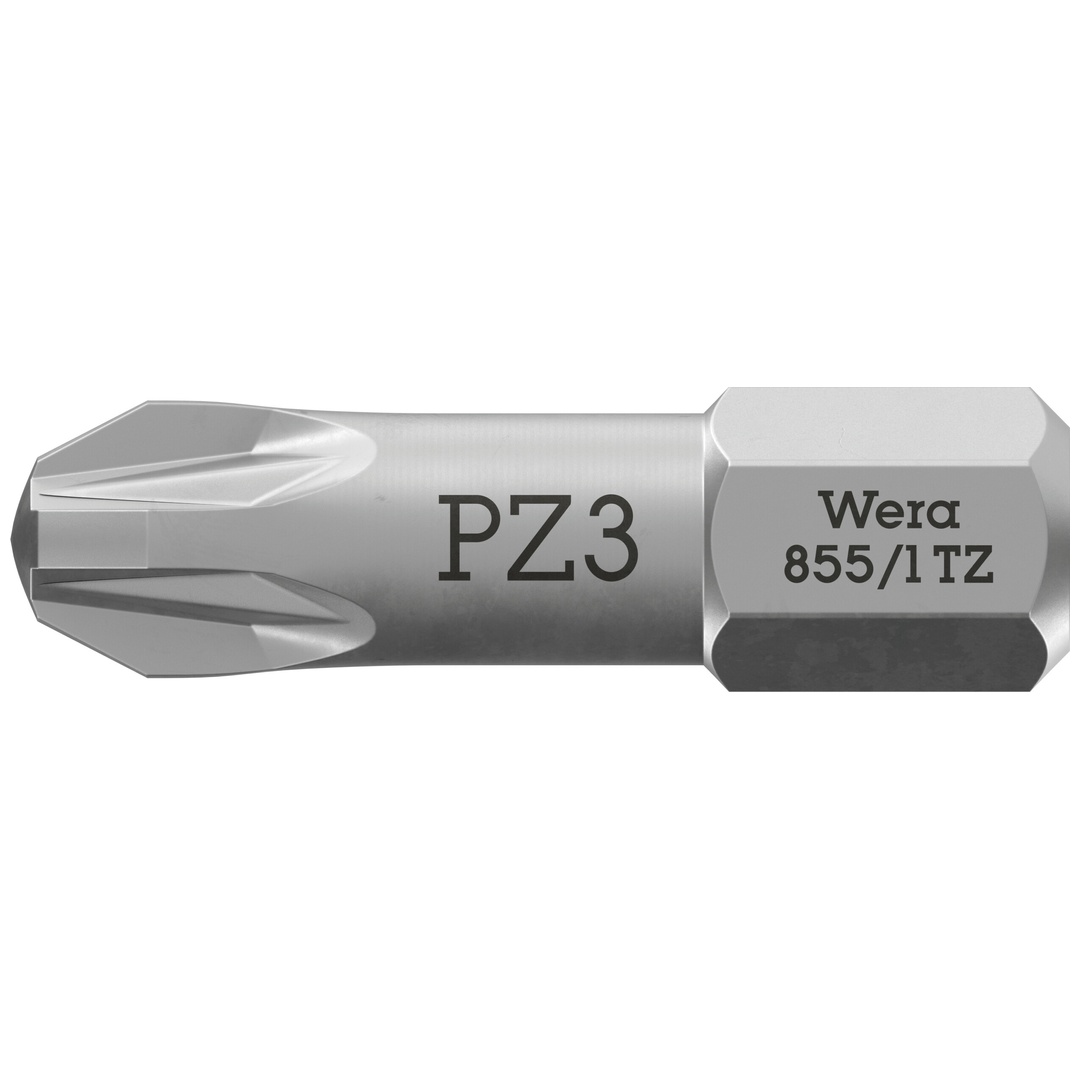 Wera 855/1 TZ Bits, PZ 3 x 25 mm
