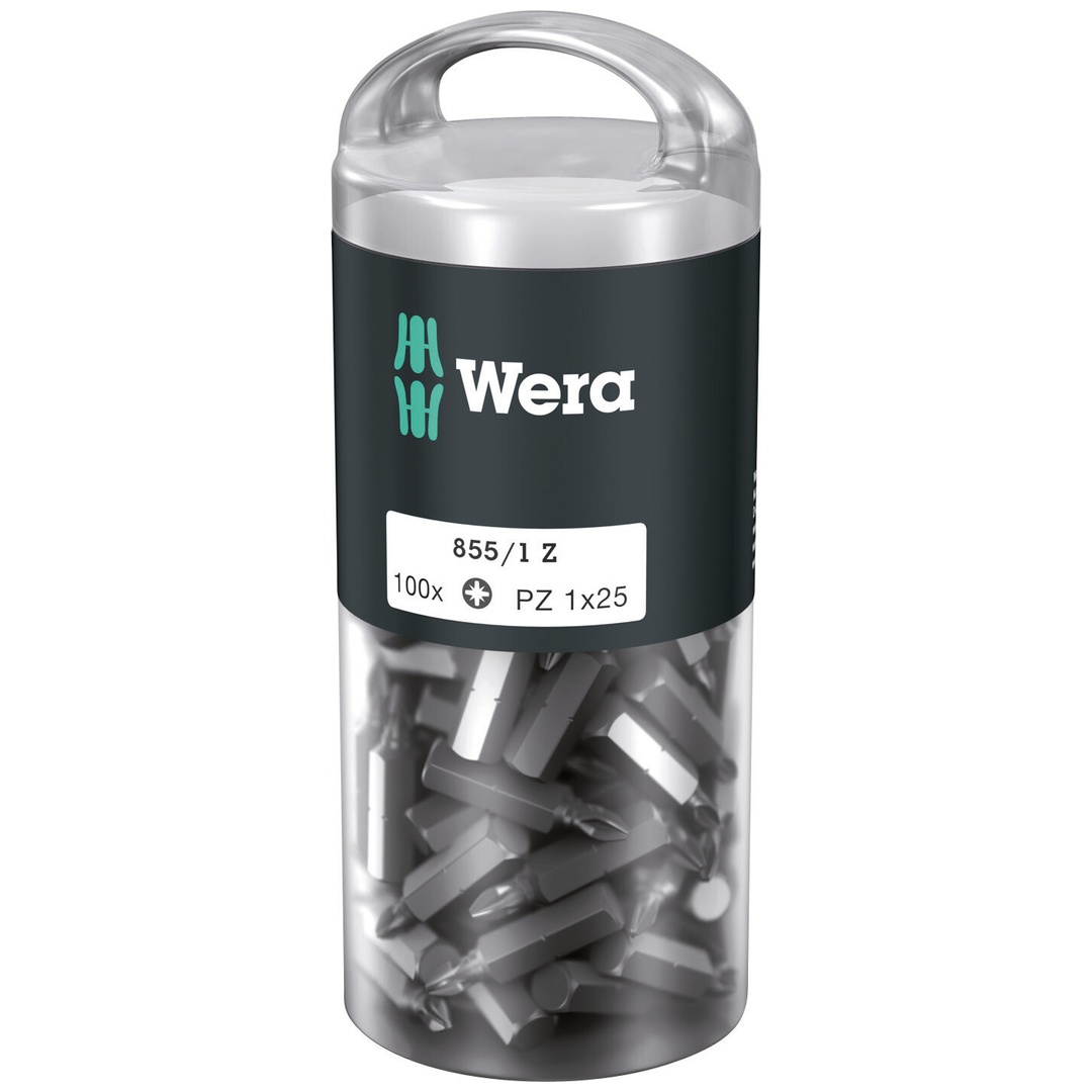 Wera 855/1 Z DIY 100 Bits, PZ 1 x 25 mm, 100-tlg.