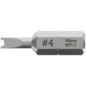 Wera 857/1 Z Spanner Bits, 4 x 25 mm