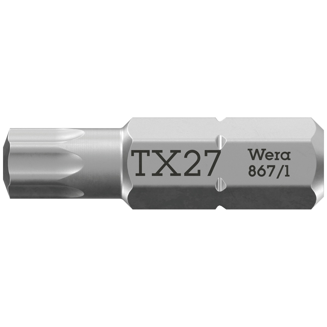Wera 867/1 Z TX 1/4 BitBit, Länge 25 mm, TX 27