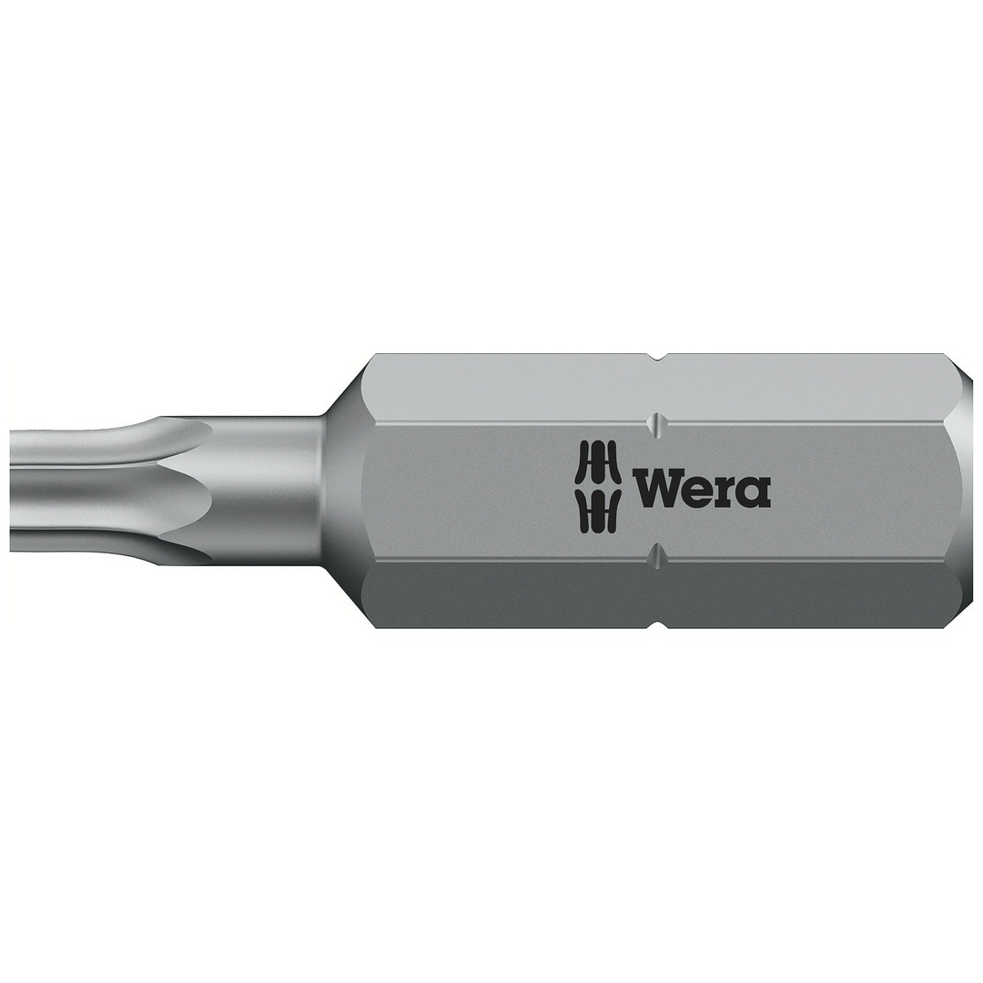 Wera 867/1 Z BO 1/4 Bit mit Bohrung IPR TX, Länge 25 mm, 10 IPR