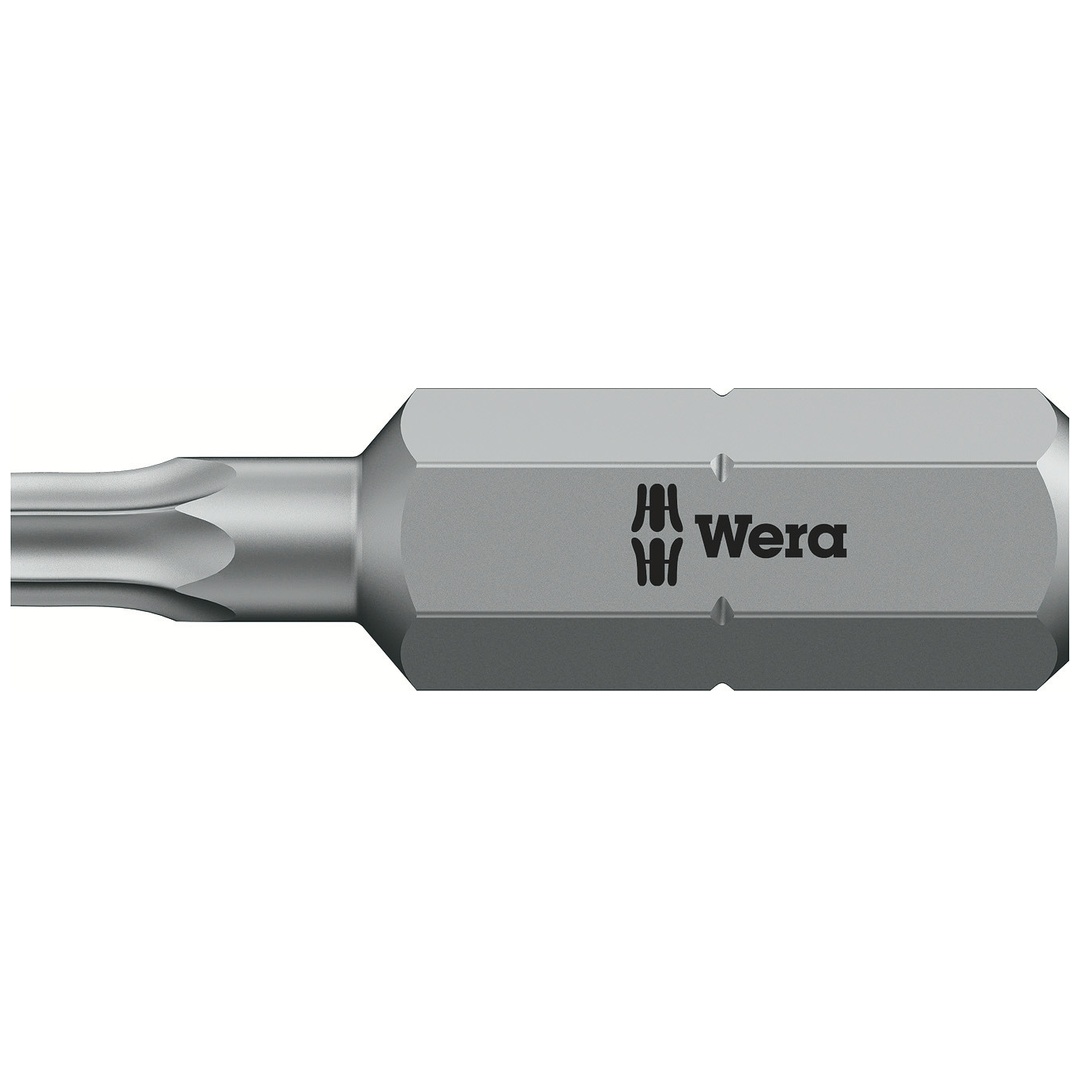 Wera 867/1 Z BO 1/4 Bit mit Bohrung IPR TX, Länge 25 mm, 15 IPR