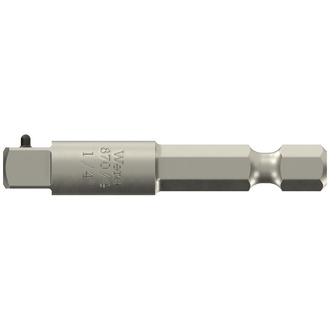 Wera 870/4 Werkzeugschäfte (Verbindungsteile), 1/4" x 50 mm