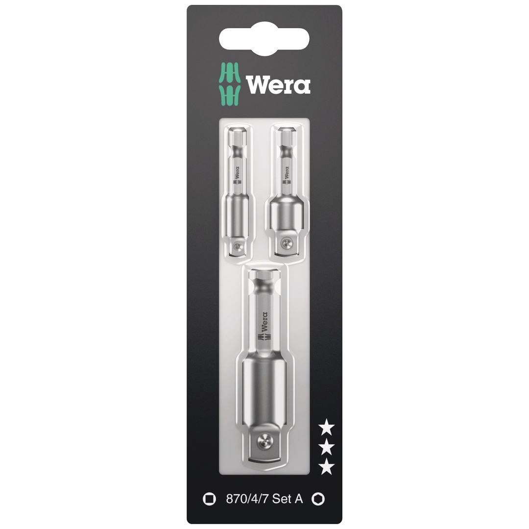 Wera 870/4/7 Set A SB, 3-tlg.