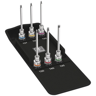 Wera 8767 C TX HF 2 Zyklop Bitnuss-Satz TX, mit Haltefunktion, 6-tlg.