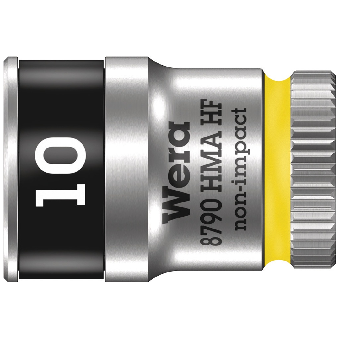 Wera 8790 HMA HF Zyklop-Steckschlüsseleinsatz mit 1/4-Antrieb mit Haltefunktion, 10 x 23 mm