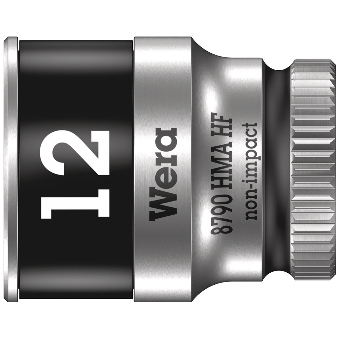 Wera 8790 HMA HF Zyklop-Steckschlüsseleinsatz mit 1/4-Antrieb mit Haltefunktion, 12 x 23 mm