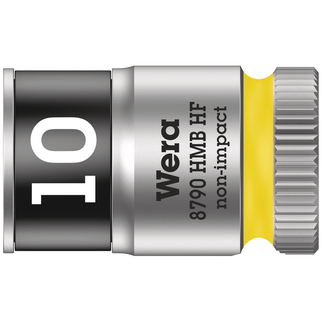 Wera 8790 HMB HF Zyklop-Steckschlüsseleinsatz mit 3/8-Antrieb mit Haltefunktion, 10 x 29 mm
