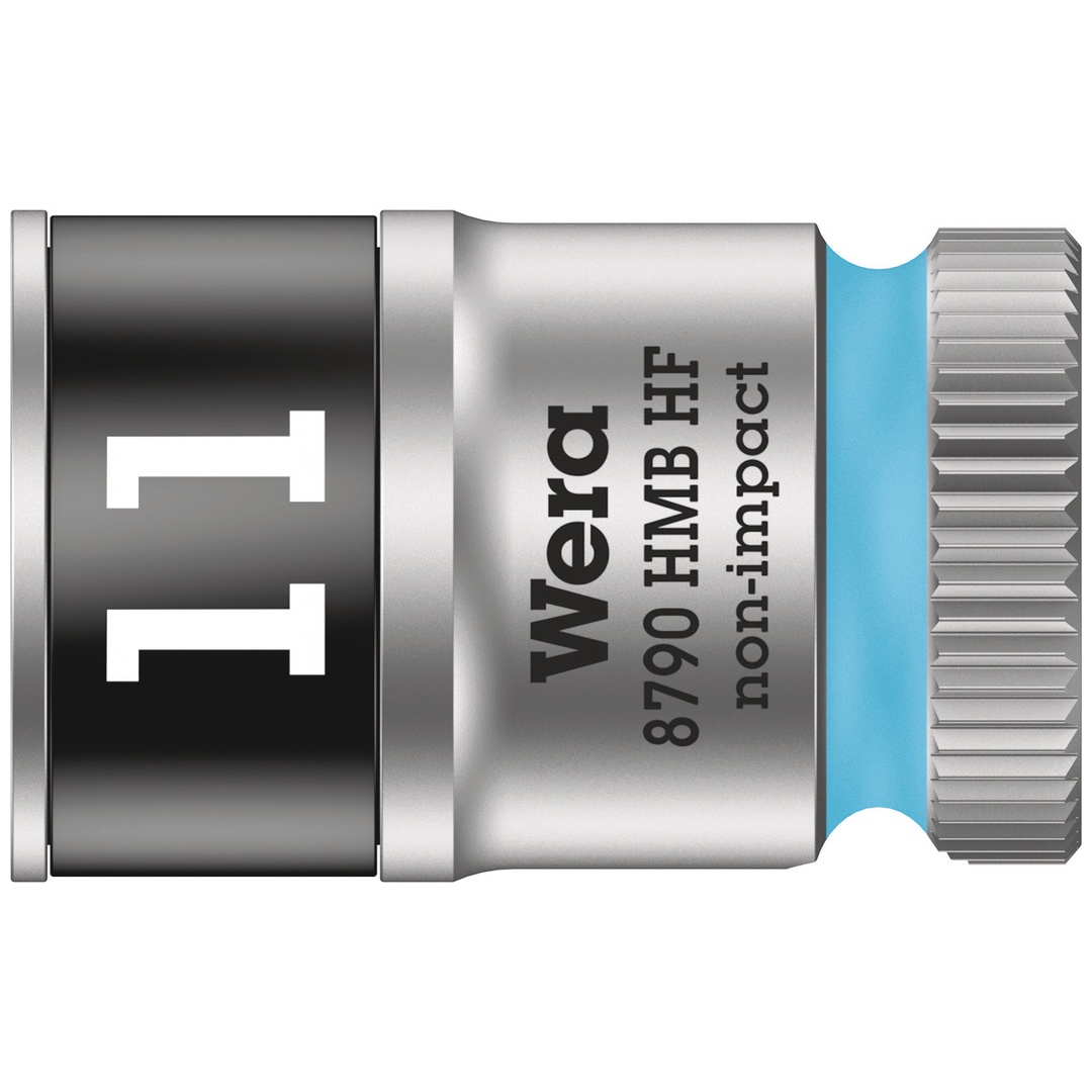 Wera 8790 HMB HF Zyklop-Steckschlüsseleinsatz mit 3/8-Antrieb mit Haltefunktion, 11 x 29 mm
