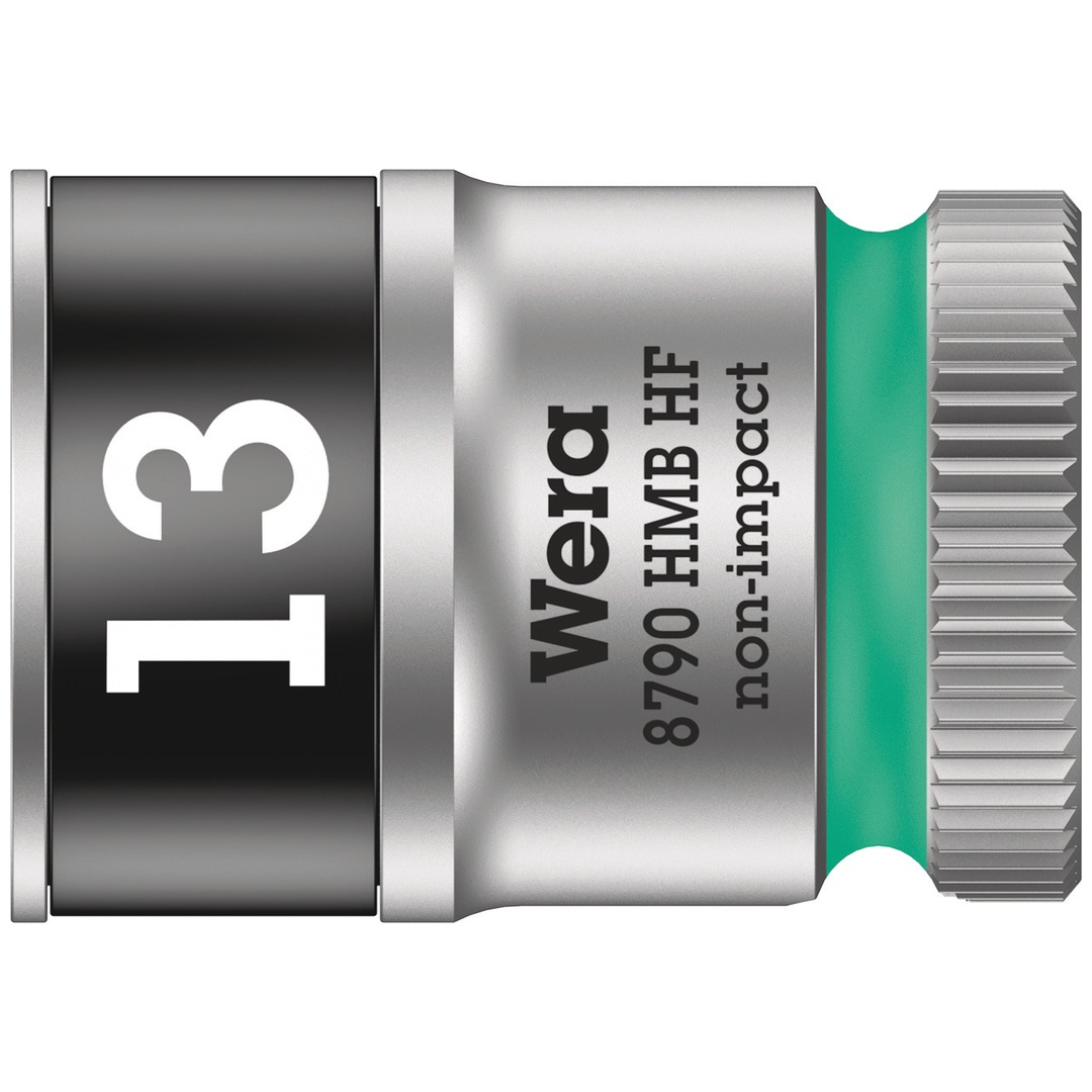Wera 8790 HMB HF Zyklop-Steckschlüsseleinsatz mit 3/8-Antrieb mit Haltefunktion, 13 x 29 mm
