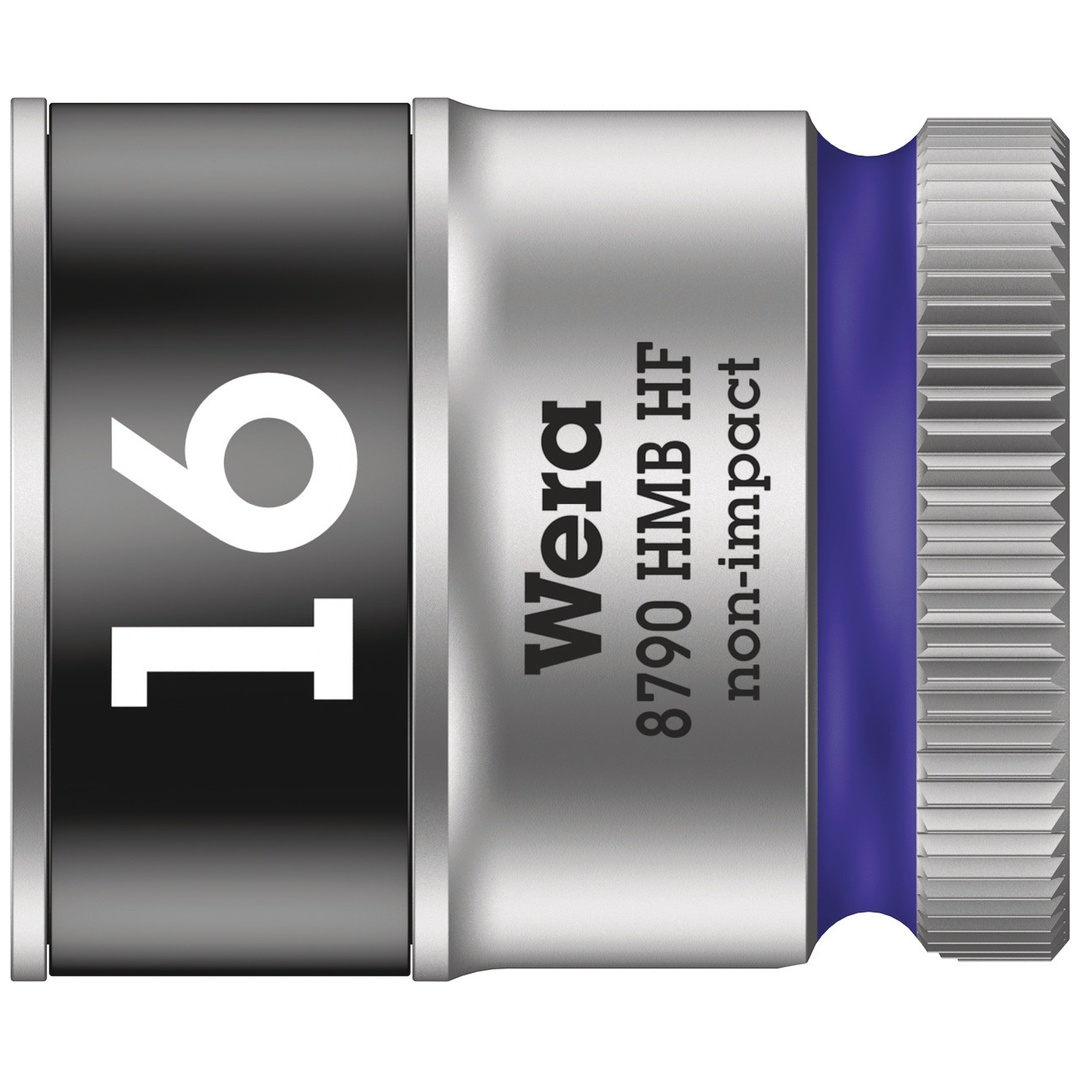 Wera 8790 HMB HF Zyklop-Steckschlüsseleinsatz mit 3/8-Antrieb mit Haltefunktion, 16 x 29 mm