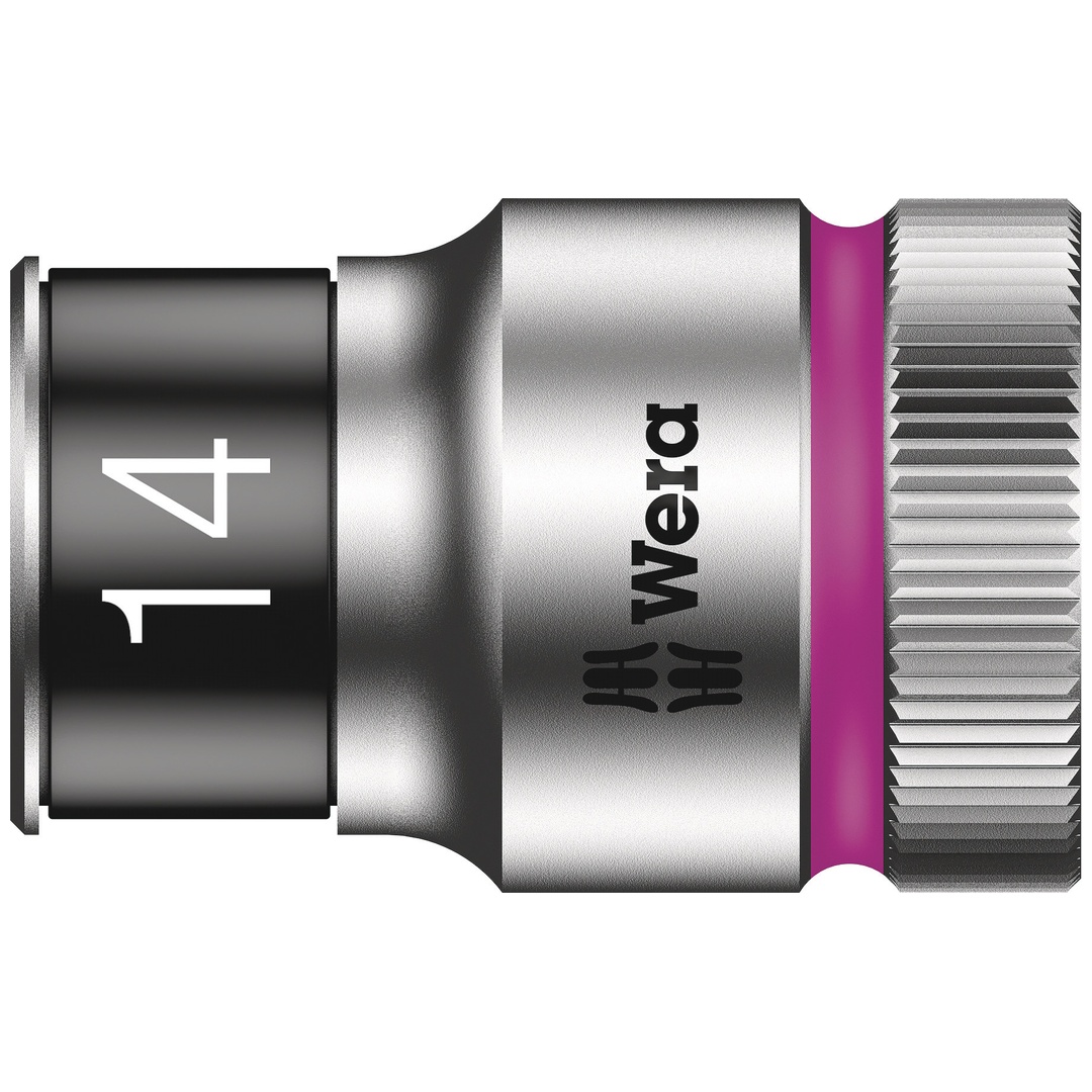Wera 8790 HMC HF Zyklop-Steckschlüsseleinsatz mit 1/2-Antrieb mit Haltefunktion, 14 x 37 mm