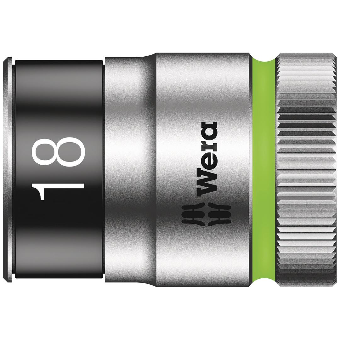 Wera 8790 HMC HF Zyklop-Steckschlüsseleinsatz mit 1/2-Antrieb mit Haltefunktion, 18 x 37 mm