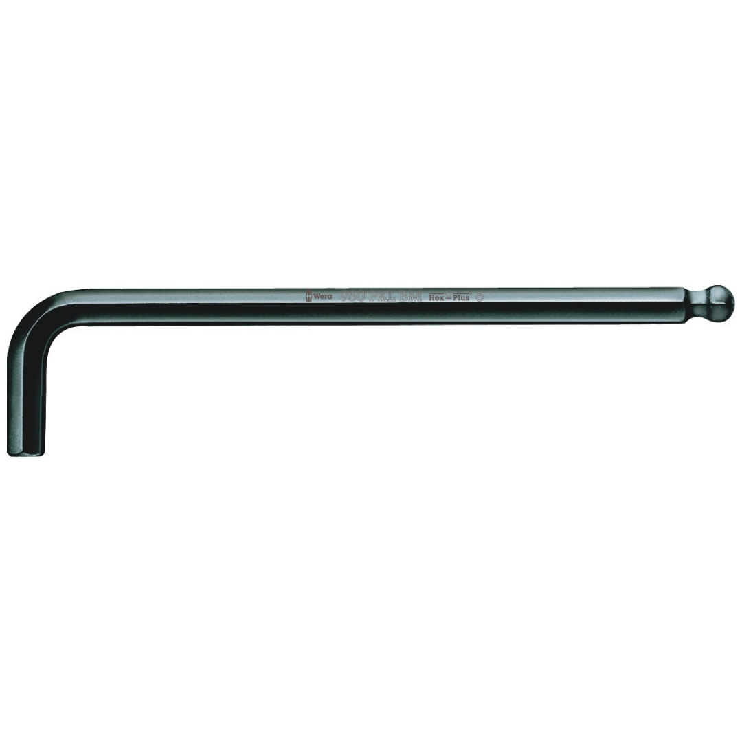 Wera 950 PKL BM Winkelschlüssel, metrisch, BlackLaser, 5 x 160 mm