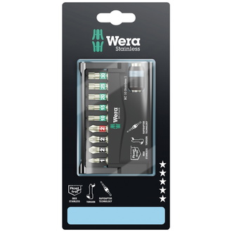 Wera Bit-Check 10 Stainless 1 SB, 10-tlg.