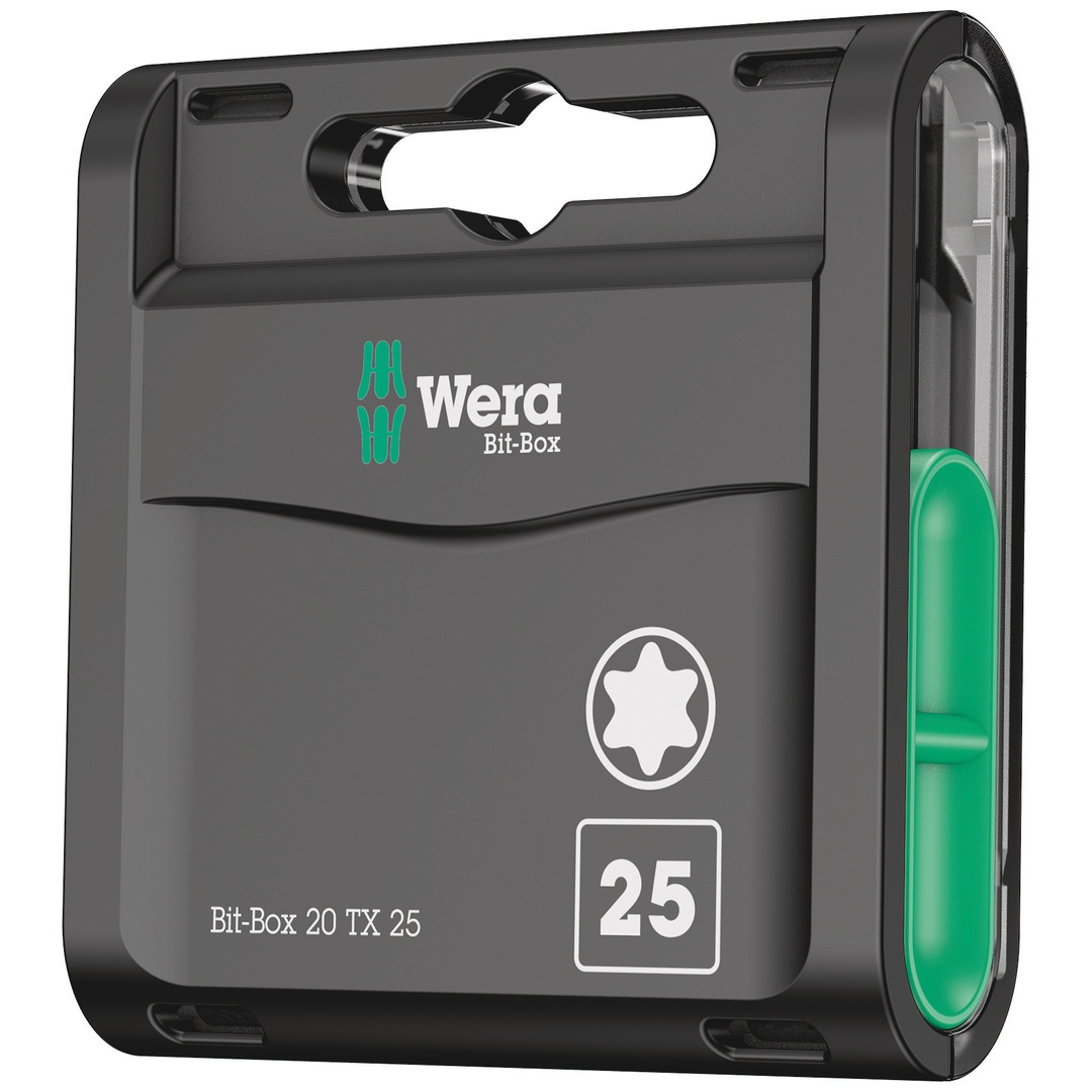 Wera Bit-Box 20 TX 1/4 BitBit, Länge 25 mm, TX 25 20er-Pack