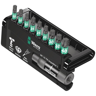 Wera Bit-Check 10 TX Impaktor 1, 10-tlg.