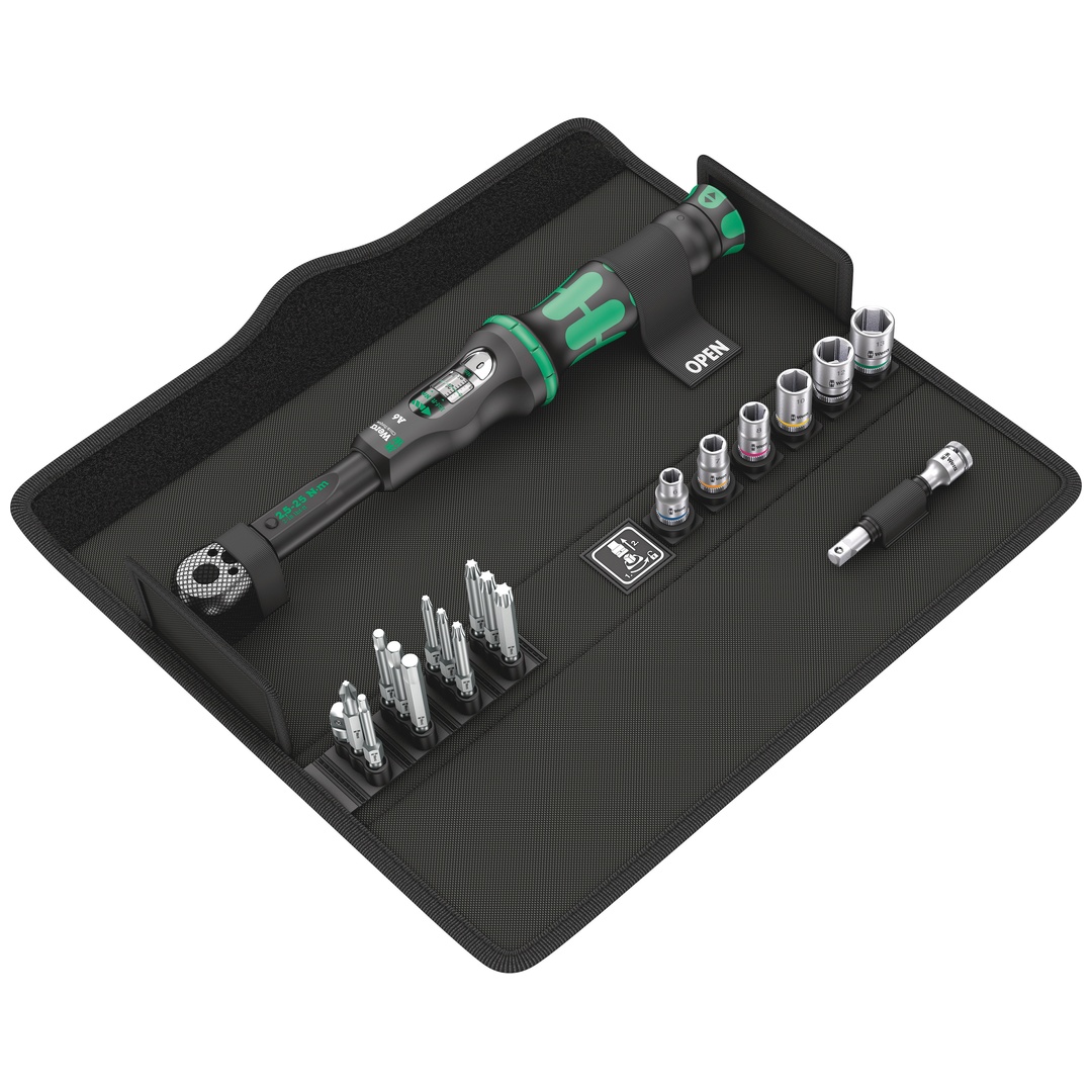 Wera Click-Torque A 6 Set 1, 2,5-25 Nm, 20-tlg.