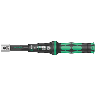 Wera Click-Torque X 1 Drehmomentschlüssel für Einsteckwerkzeuge, 2,5-25 Nm, 9x12 x 2,5-25 Nm