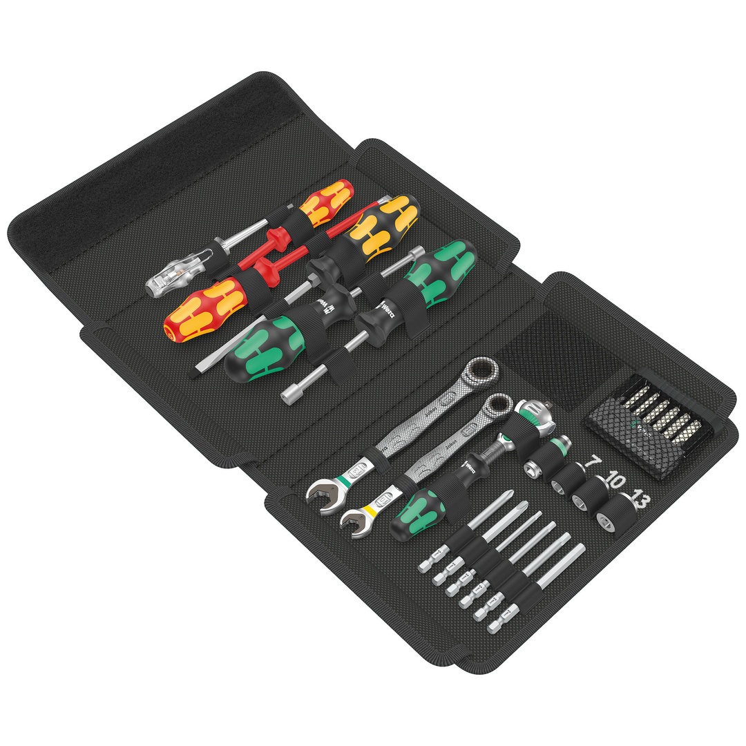 Wera Kraftform Kompakt SH 1 Sanitär/Heizung/Plumbkit, 25-tlg.