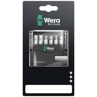 Wera Bit-Check 7 Universal 1 SB, 7-tlg.