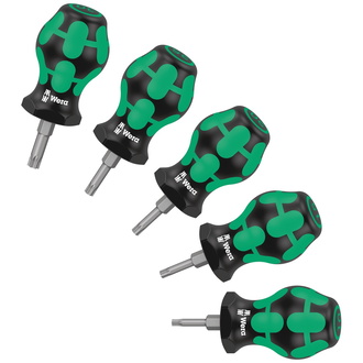 Wera Stubby Set TX 1 Schraubendrehersatz TX, 5-tlg.