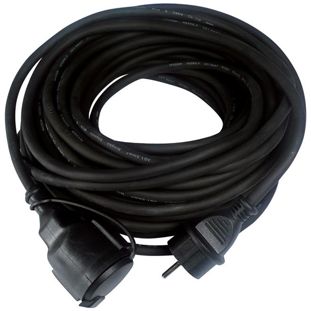 Fortis Verlängerungskabel 10 m H07RN-F3G1,5