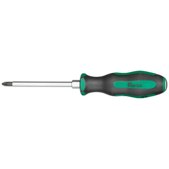 Fortis Schraubendreher mit Schlagkappe PZ2x100 mm