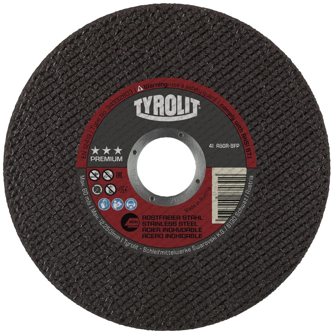 TYROLIT Trennscheibe INOX PREMIUM230 x 1,9 mm gerade