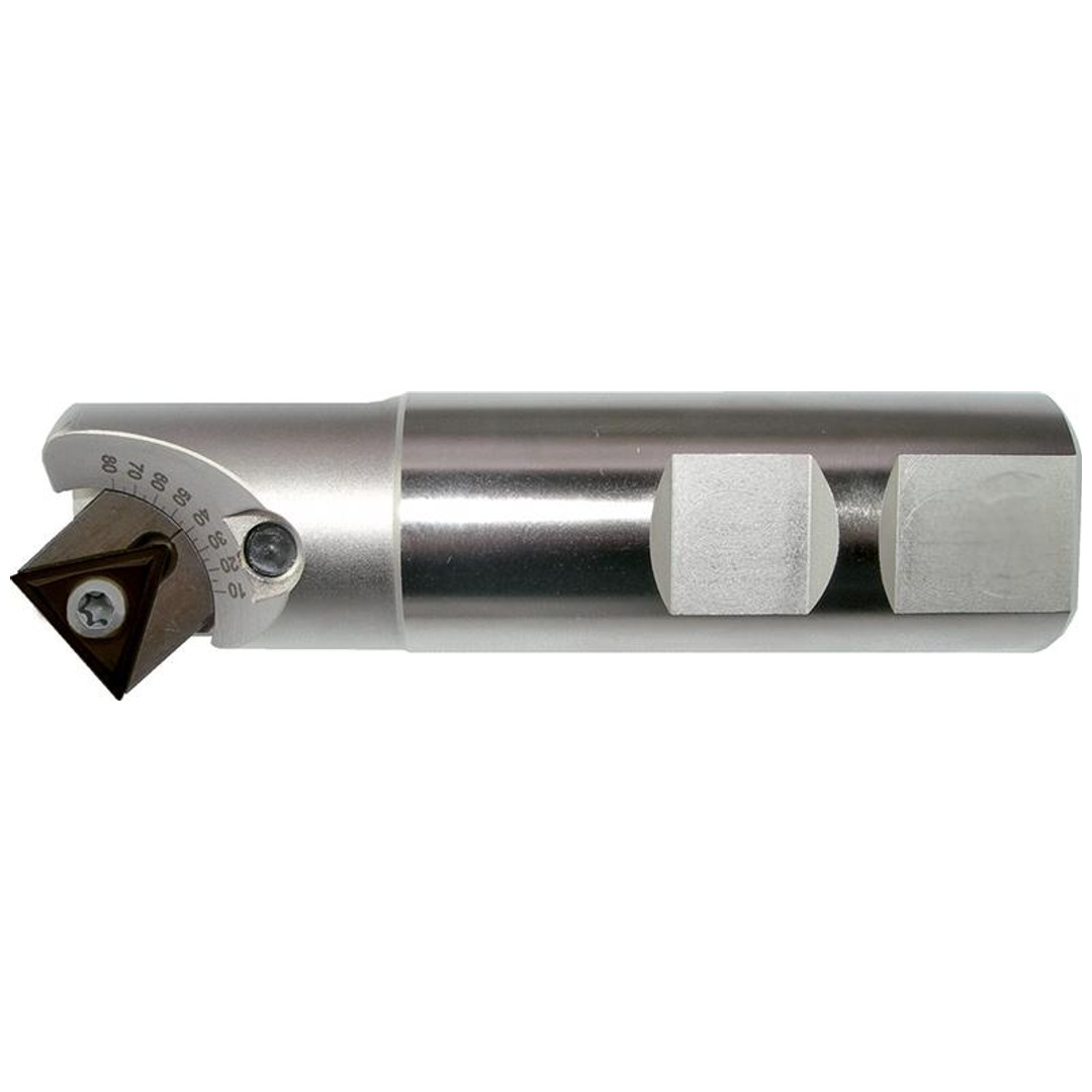 Fortis Fasenfräser verstellbar 10 - 80G, D25mm für SCMT 1204.