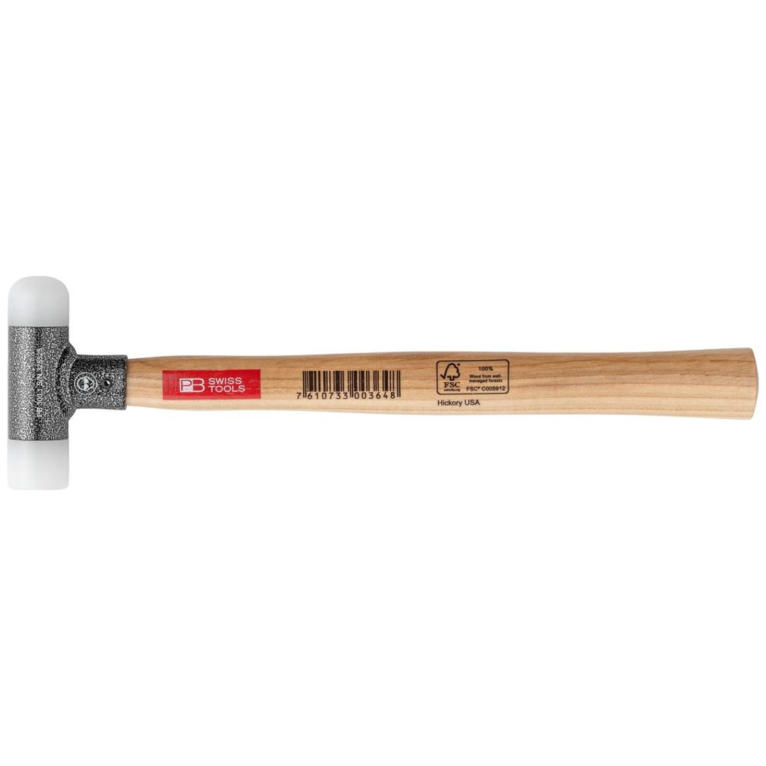 Swiss Tools Schonhammer mit Holzstiel rückschlagfrei 60mm