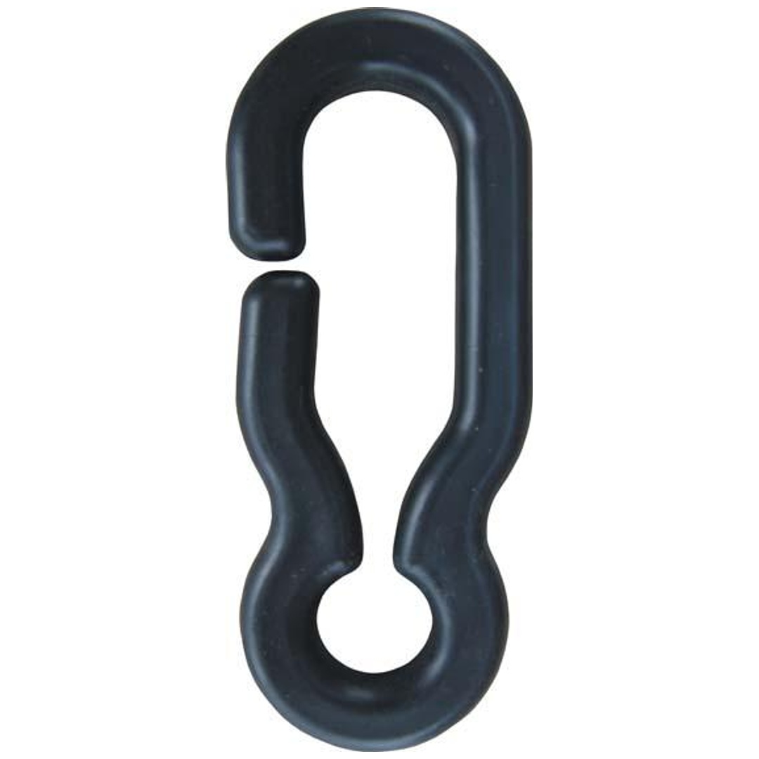 TEMKA Universalhaken schwarz für Kunststoffkette