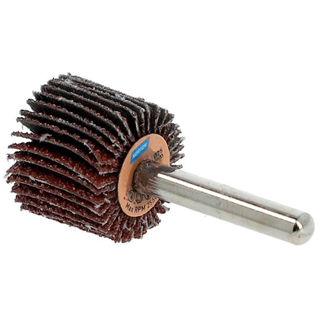 Saint Gobain Norton Clipper Fächerschleifer mit Schaft R207Plus 25x20x6 P120