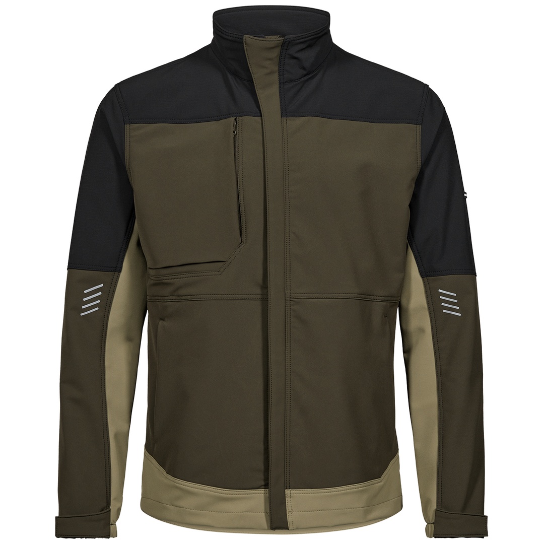 ENGEL Arbeitsjacke mit Stretch 1337-234-5320 Gr. M forest green/schwarz