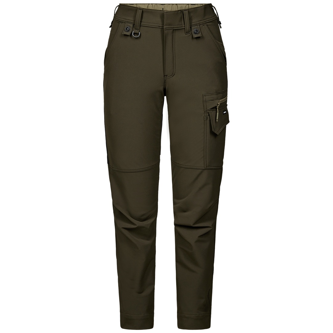 ENGEL Arbeitsbundhose Entire Damen mit 4-Wege-Stretch 2342-234-5320 Gr. 34 forest green/schwarz