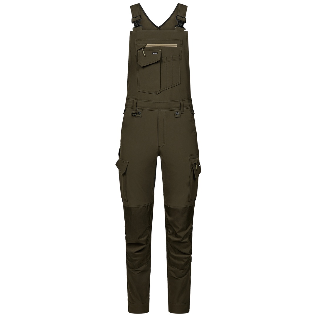 ENGEL Latzhose Entire mit 4-Wege-Stretch 3337-234-5320 Gr. 66 forest green/schwarz