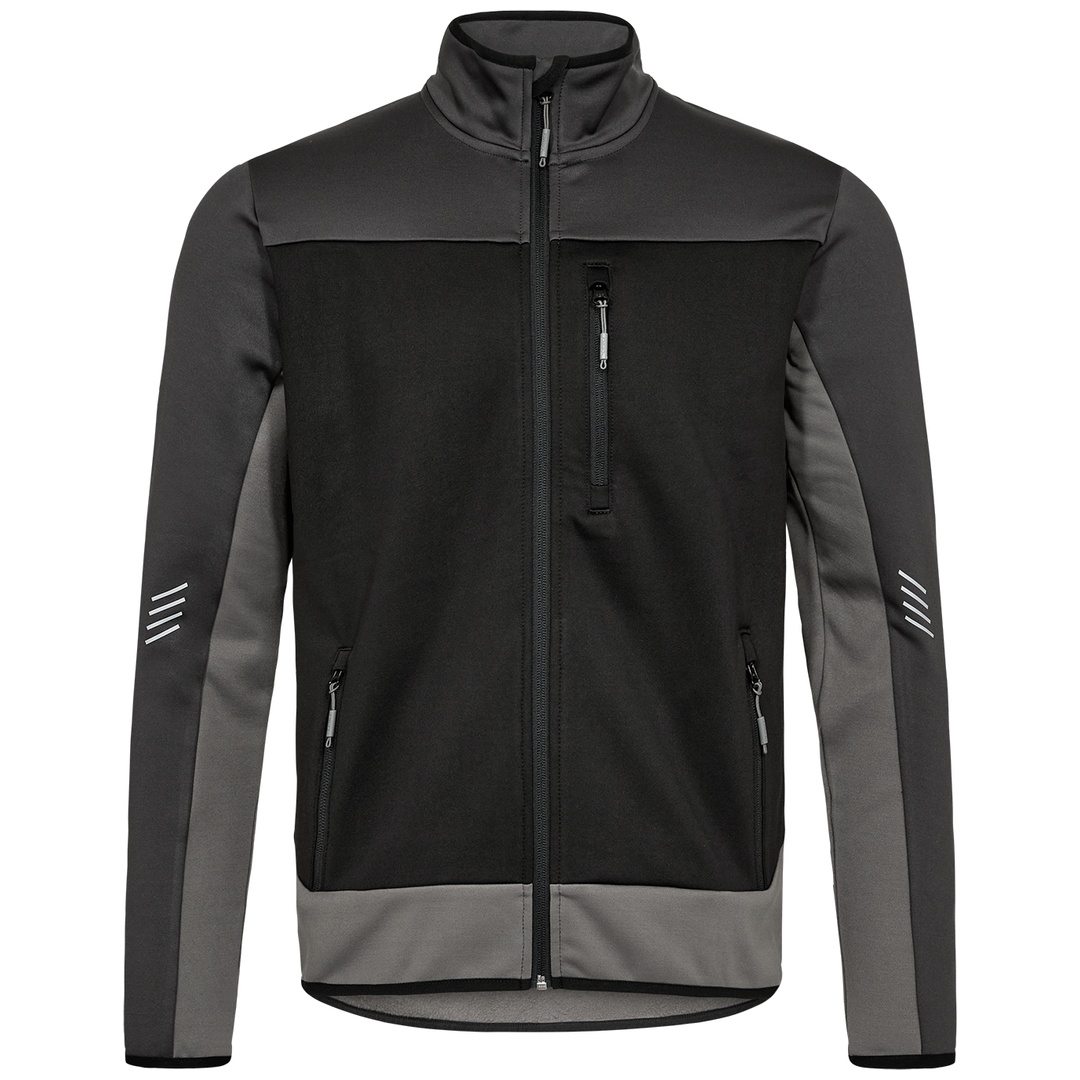ENGEL Midlayer-Cardigan Entire 8327-238-2079 Gr. XL schwarz/anthrazit