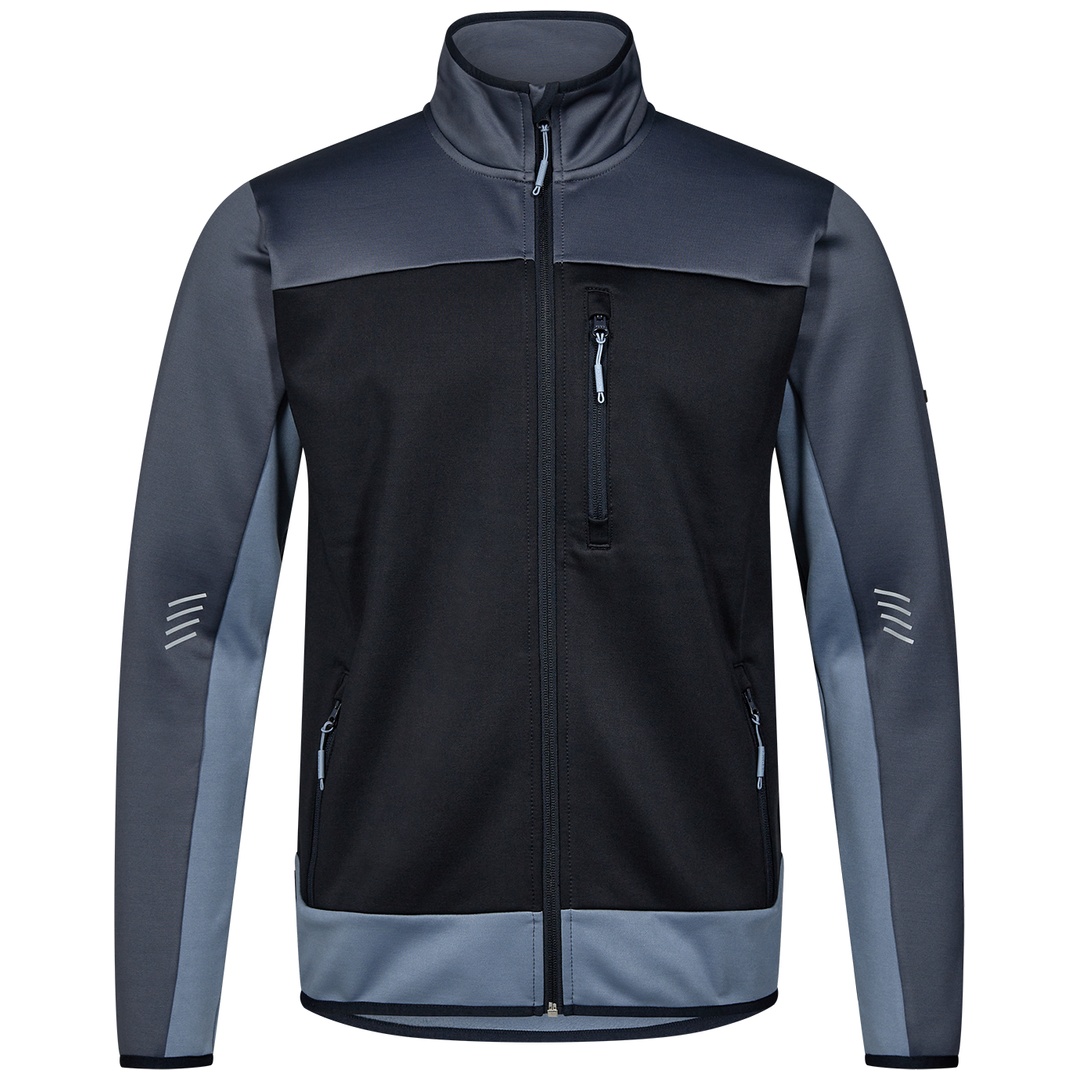 ENGEL Midlayer-Cardigan Entire 8327-238-50270 Gr. M deep blue/dark sea