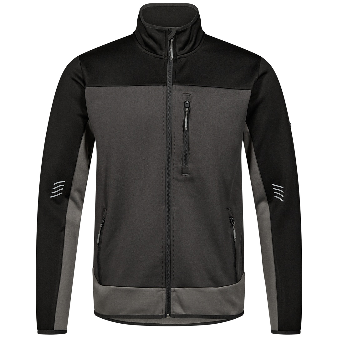 ENGEL Midlayer-Cardigan Entire 8327-238-7920 Gr. XL anthrazit/schwarz